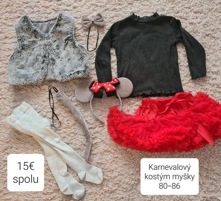 Karnevalový kostým myška,