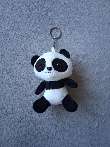 Panda kľúčenka prívesok, 