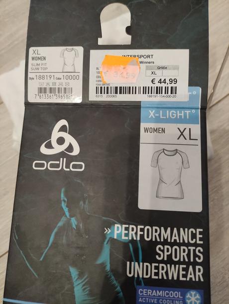 Odlo. eramicool funkčné, l / xl