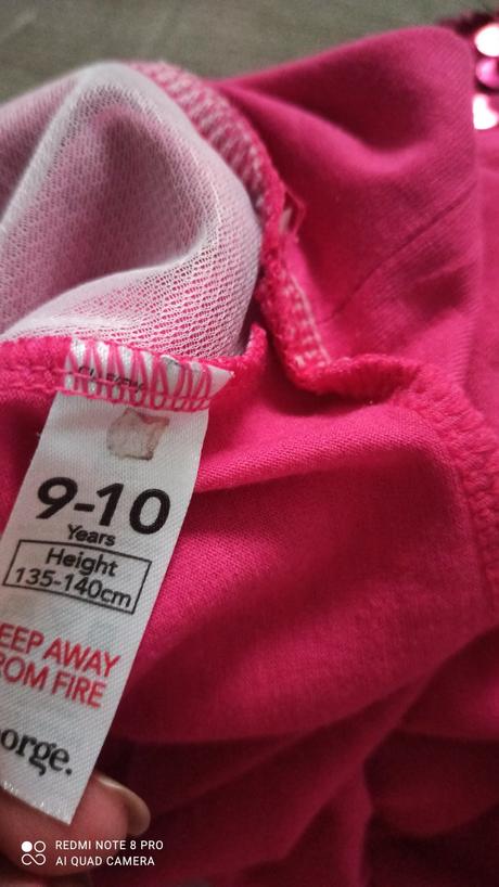 Tielko s flitrami 134/140, george,134