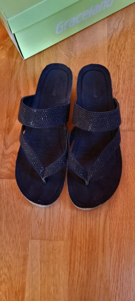 Šlapky z pravej kože, graceland,40