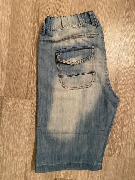 Chlapčenské riflove kraťasy, reserved,164