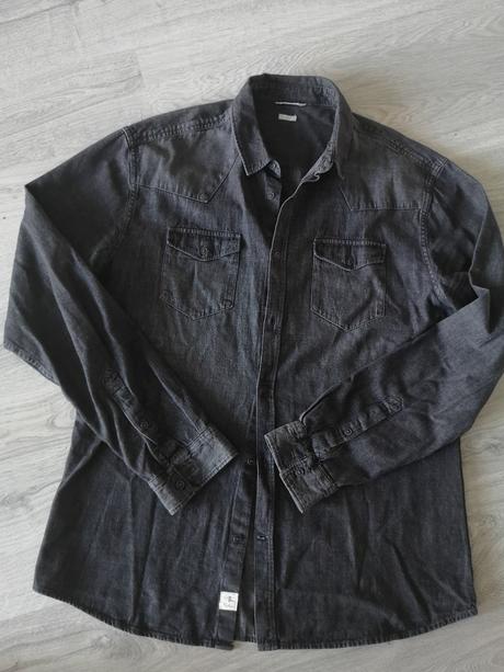 Pánska riflove košeľa, calliope,xl