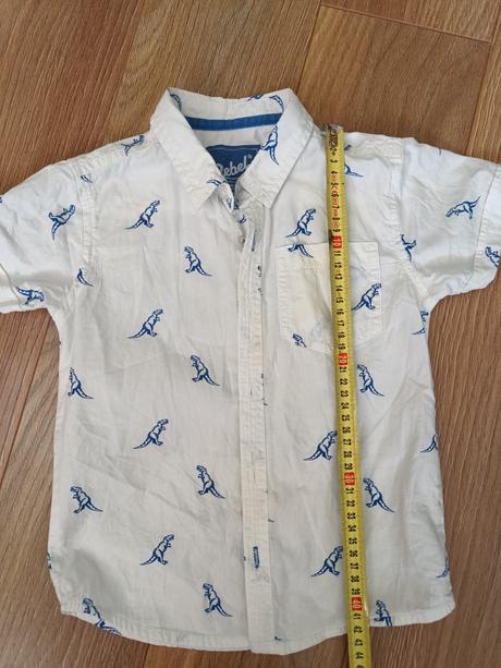 Košeľa a dinosaurami 5-6 rokov, rebel,116