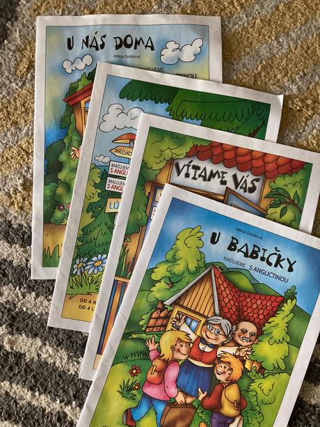 Maľujeme s angličtinou 4 zošity, 