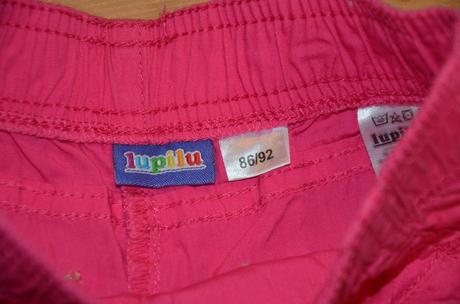 Kraťasy šortky krátke nohavice lupilu 86 / 92, lupilu,86