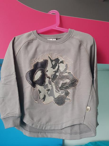 Mikina ebro grey, pompdelux,110