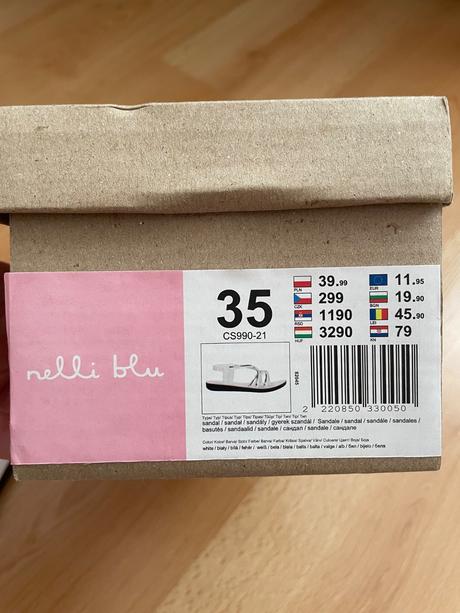 Sandálky, nelli blu,33