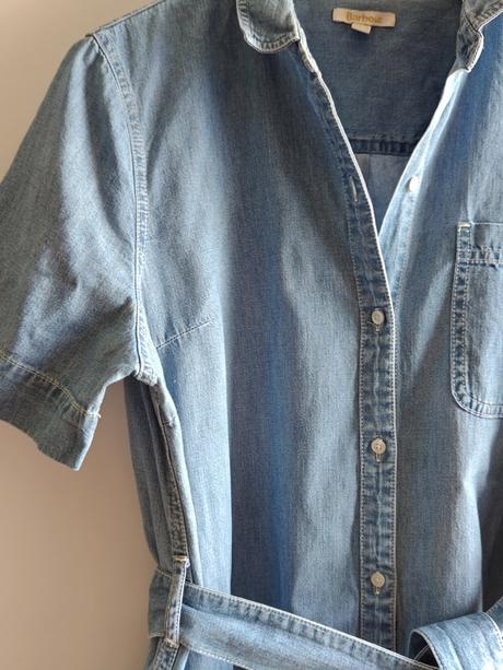 Barbour originál štýlové moderné šaty, m