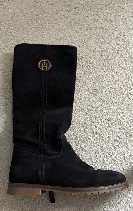 Cizmy, tommy hilfiger,40