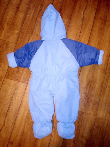 Zimny hrubý zateplený overal74/80, 74