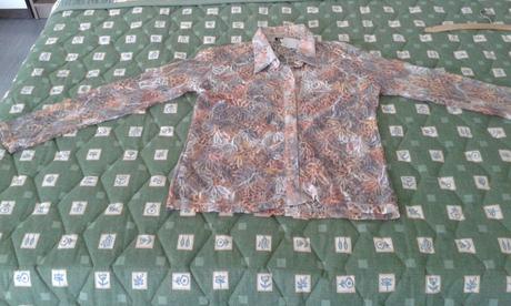 Spoločenská čipkovaná blúzka, 44