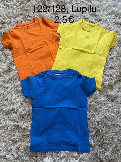 Tricka s krátkym rukavom, lupilu,122