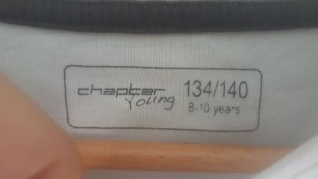 Chlapčenske tričko velk.134/140, chapter young,134