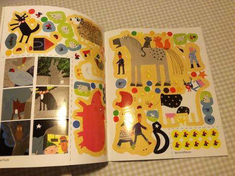 What the ladybird heard sticker activity nau21, 