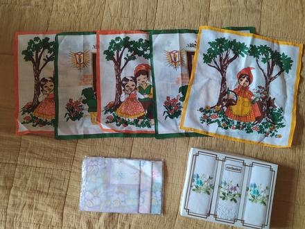 Látkové vreckovky, 