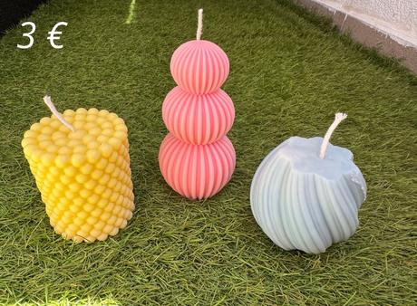 Hand made sójové sviečky, 