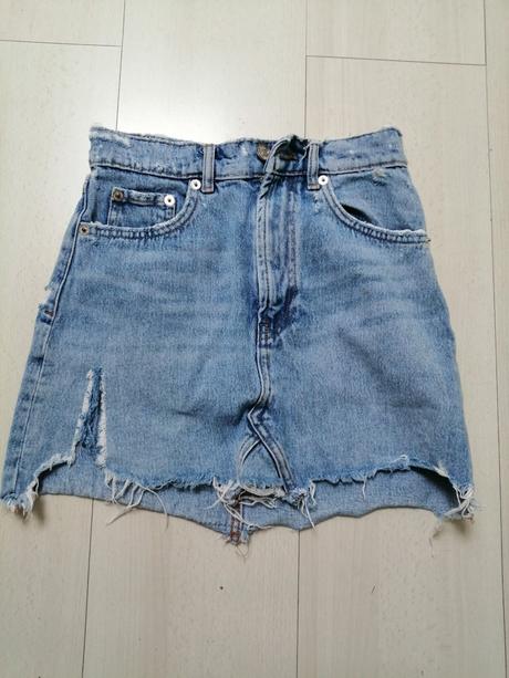 Sukňa dámska riflova zara vel. xs, zara,xs