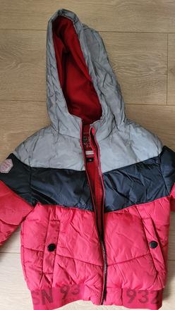 Zimna bunda s kapucnou, c&a,116