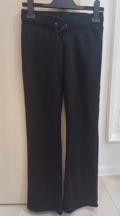 Zvonové teplákove nohavice, h&m,152