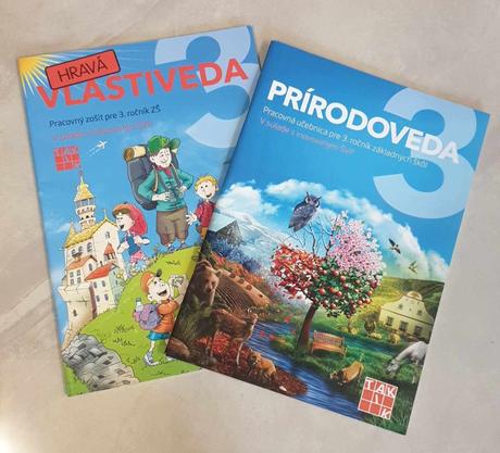 Učebnice pre 3ročník  vlastiveda  a prírodoveda, 