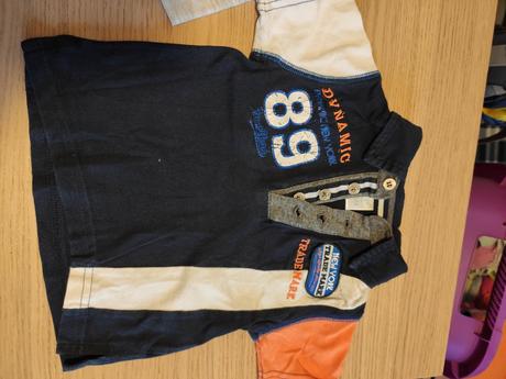 Tričko 4x, dirkje,80