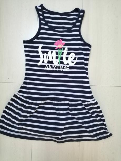 Saticky pre dievčatka pasikove vel 104, 104