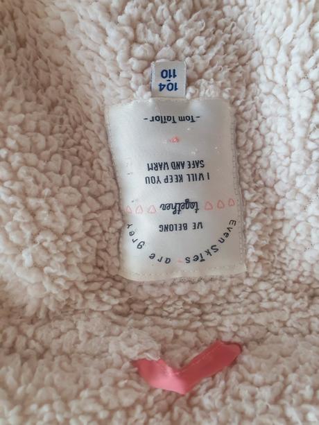 Zimná bunda veľkosť 110cm, tom tailor,104