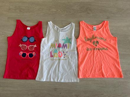 Dievcenske bavlnene tielka vel. 140, palomino,140