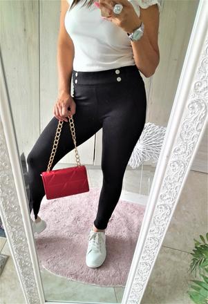 Legíny s gombičkami-m/l, m