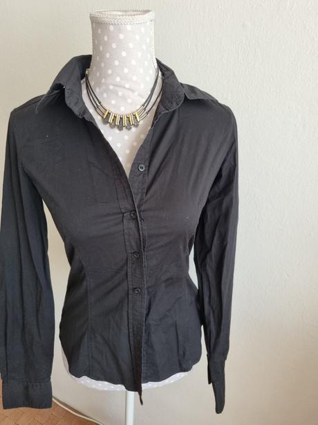 Cuerna elast.bluzka stradivarius s, stradivarius,s