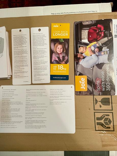 Autosedačka joie spin 360, joie