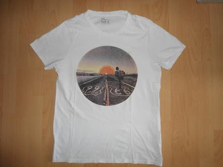 Biele tricko route 66, takko,s