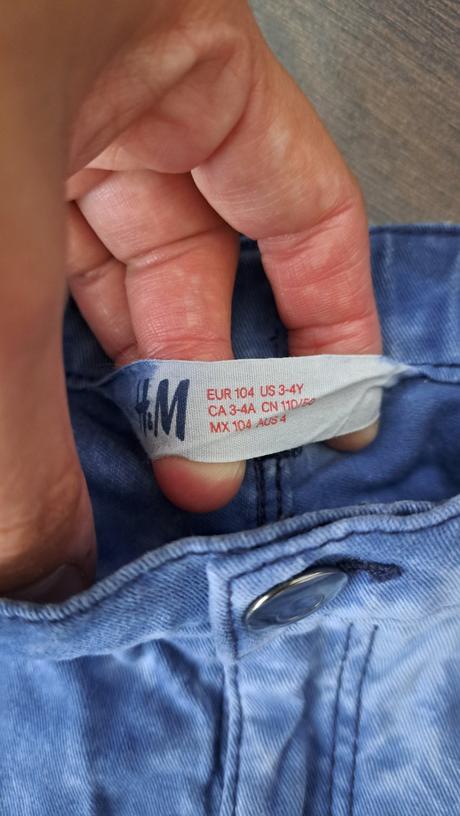 Kraťase, h&m,104