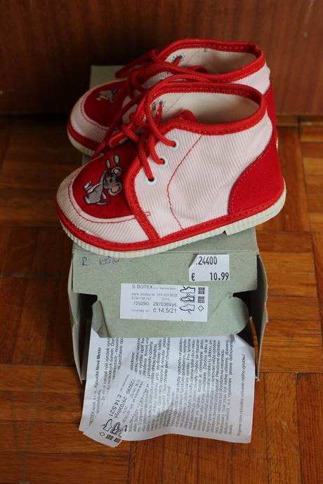 Papučky botex č. 20 /13,5/, s´botex,20