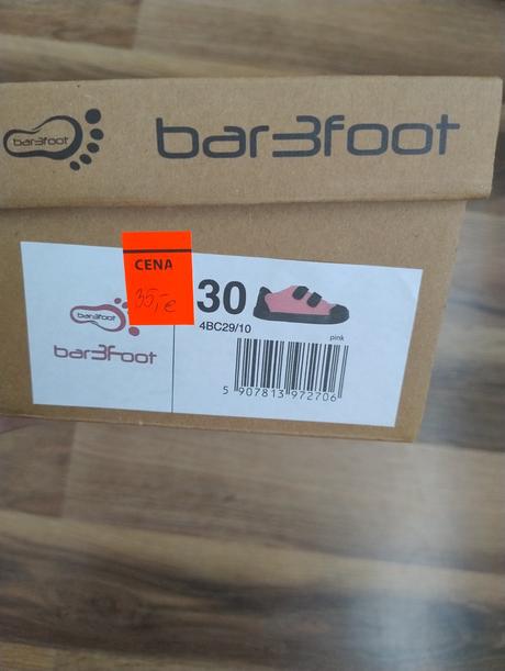 Barefoot tenisky/ plátenky 3ef, 30