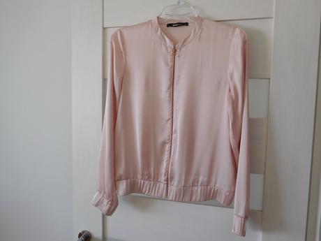 Saténová ležerná mikinka-trikot-34/36v gina, gina,36