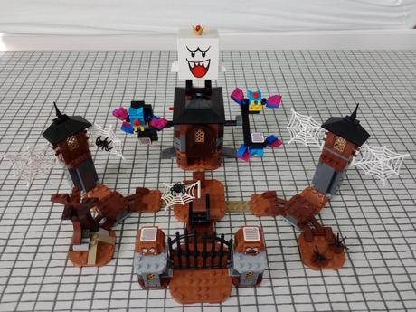 Lego super mario 71377 king boo a strašidelný dvor, 