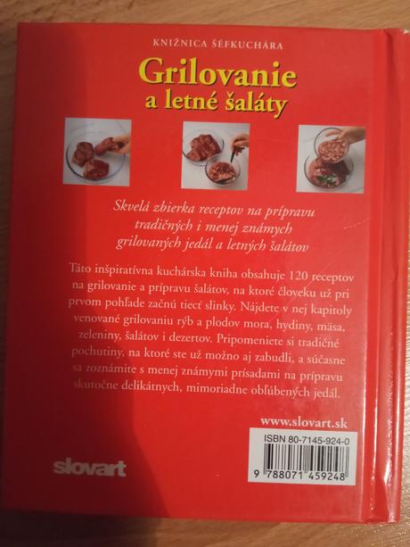 Kniha - grilovanie,