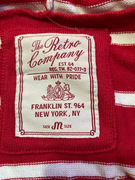 Svetrík retro jeans, m