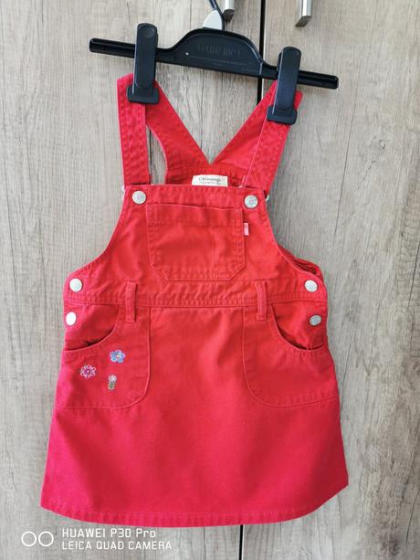 Dievčenská rifľová suknička, h&m,98