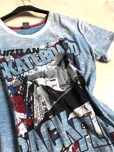Tričko skateboard m/l, l