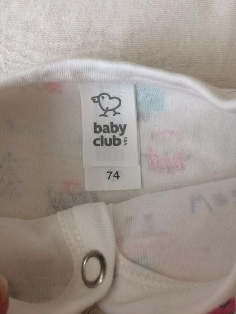 Pyžamko, baby club,74