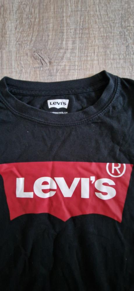 Tričko s dlhým rukávom levis, levis,140