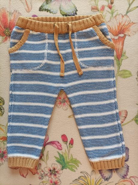 Pletené tepláky, john lewis baby,68