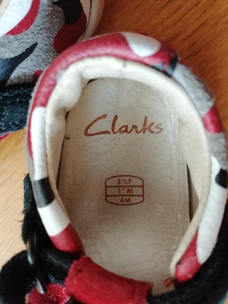 Kožené topánočky clarks, clarks,19