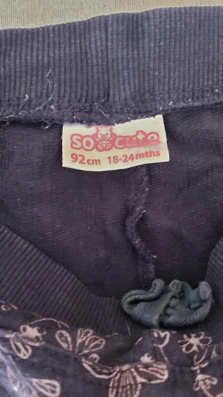 Tepláky kvietky 92, pepco,92