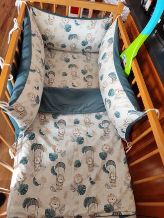 Súprava do postieľky, šírka (cm): 75,dĺžka (cm): 100