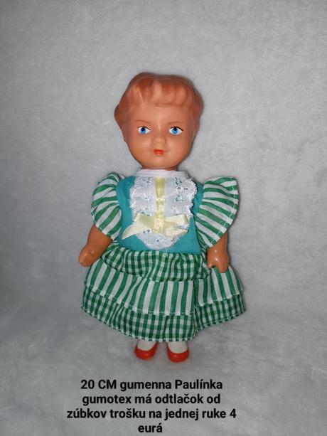 Retro bábika paulínka, 