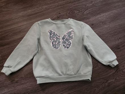 Mikina motyl h&m, h&m,122